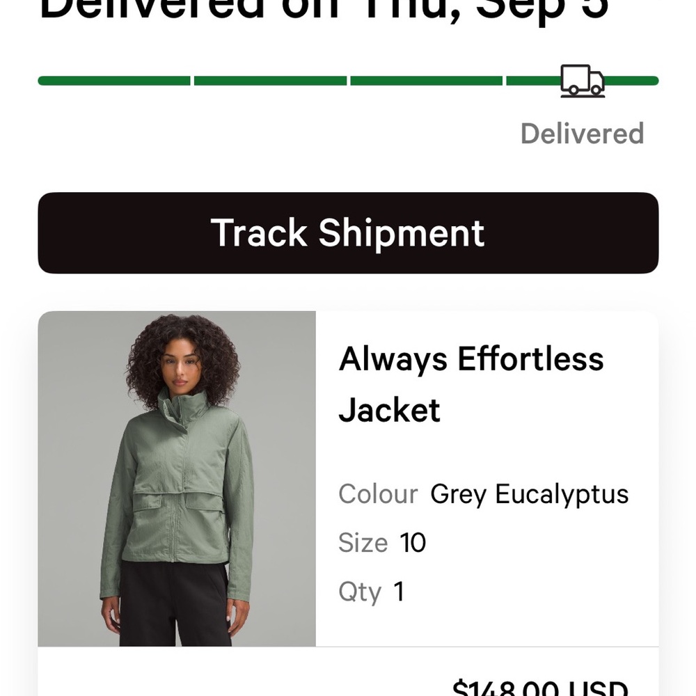 Always Effortless Jacket - Grey Eucalyptus - image 2